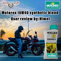 Motorex 10W40 synthetic blend user review by : Himel